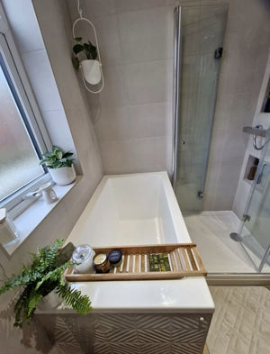 Deep Bathtub 1700 L x 750 W x 600 Soaking Depth Handmade by Omnitub