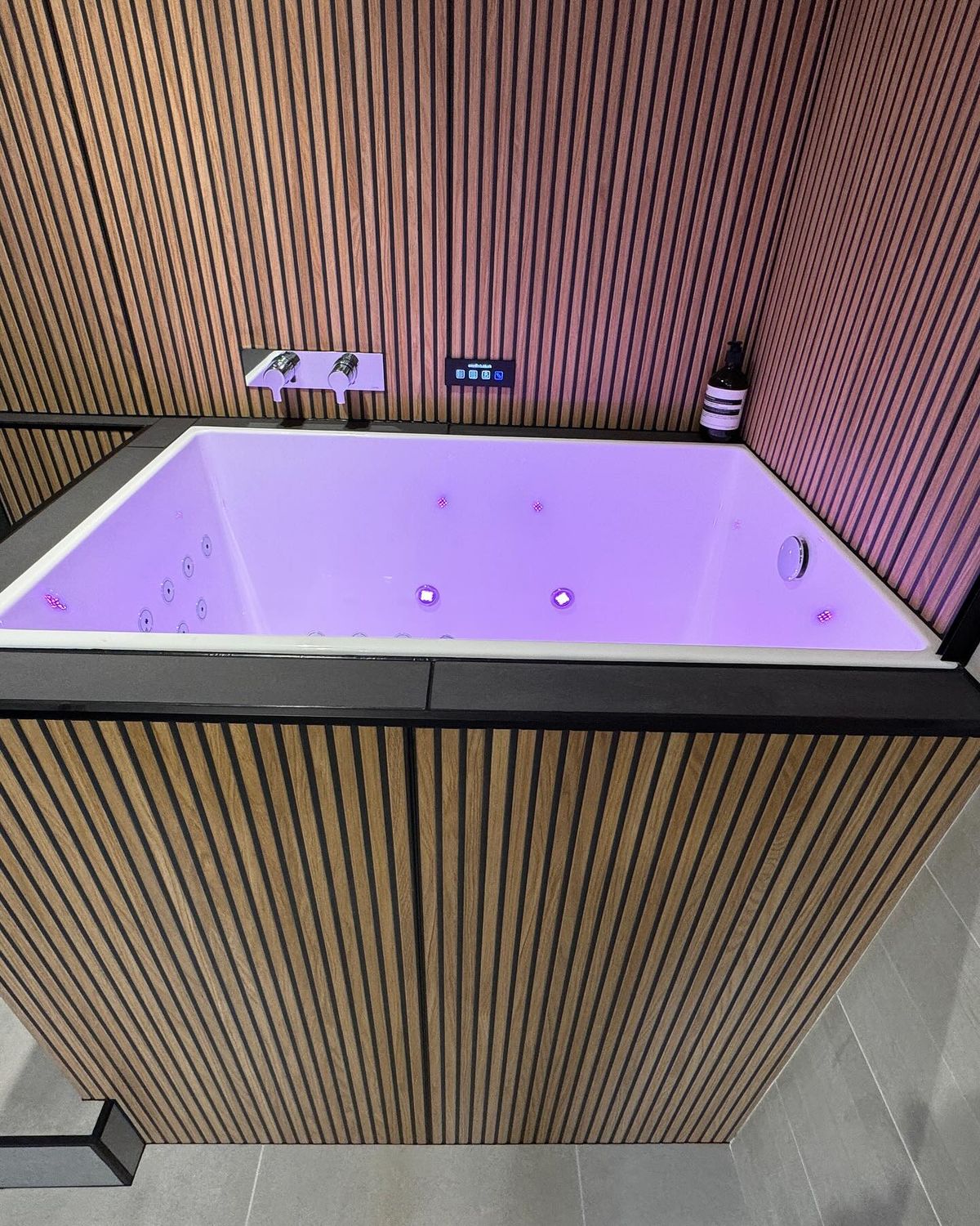 Deep Bathtub With Seat 1100 L x 700 W x 1000 Depth Handmade by Omnitub